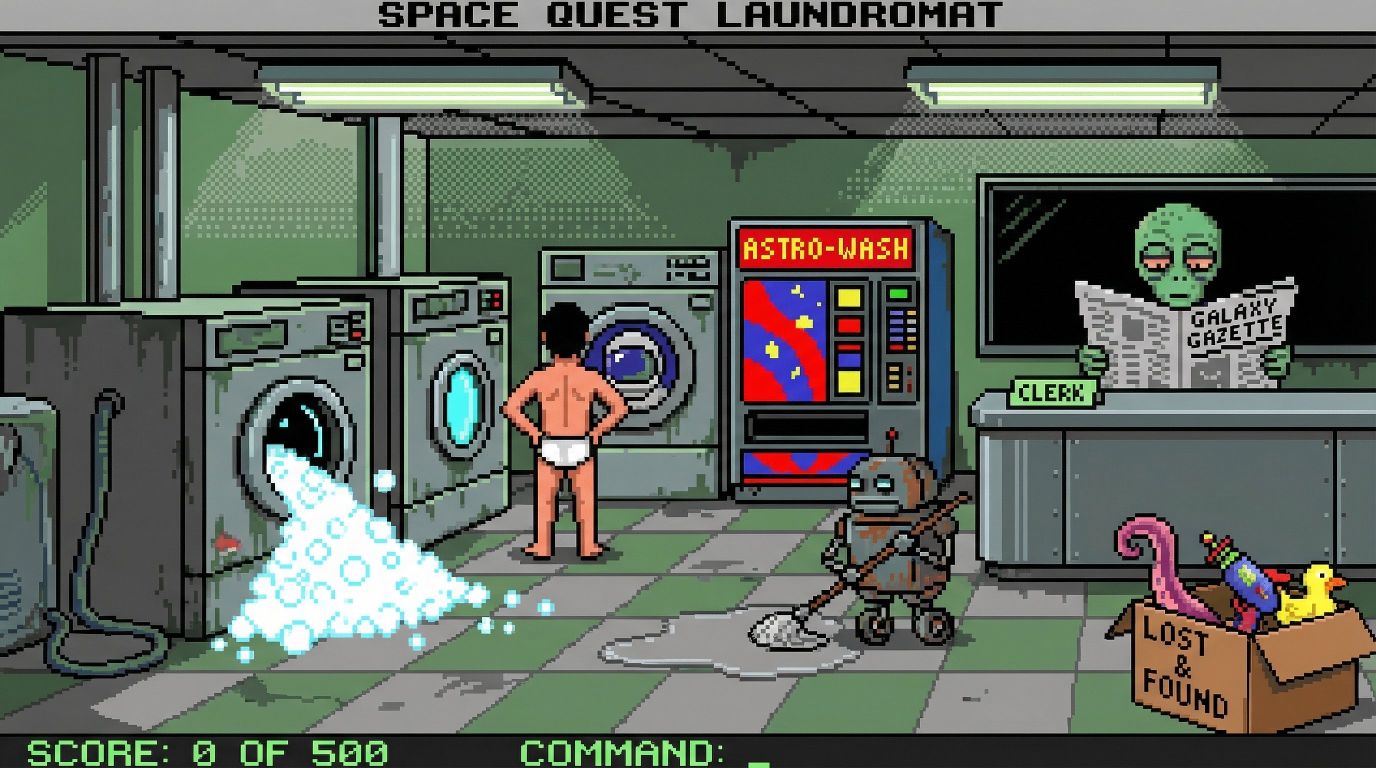 Space Quest Laundromat